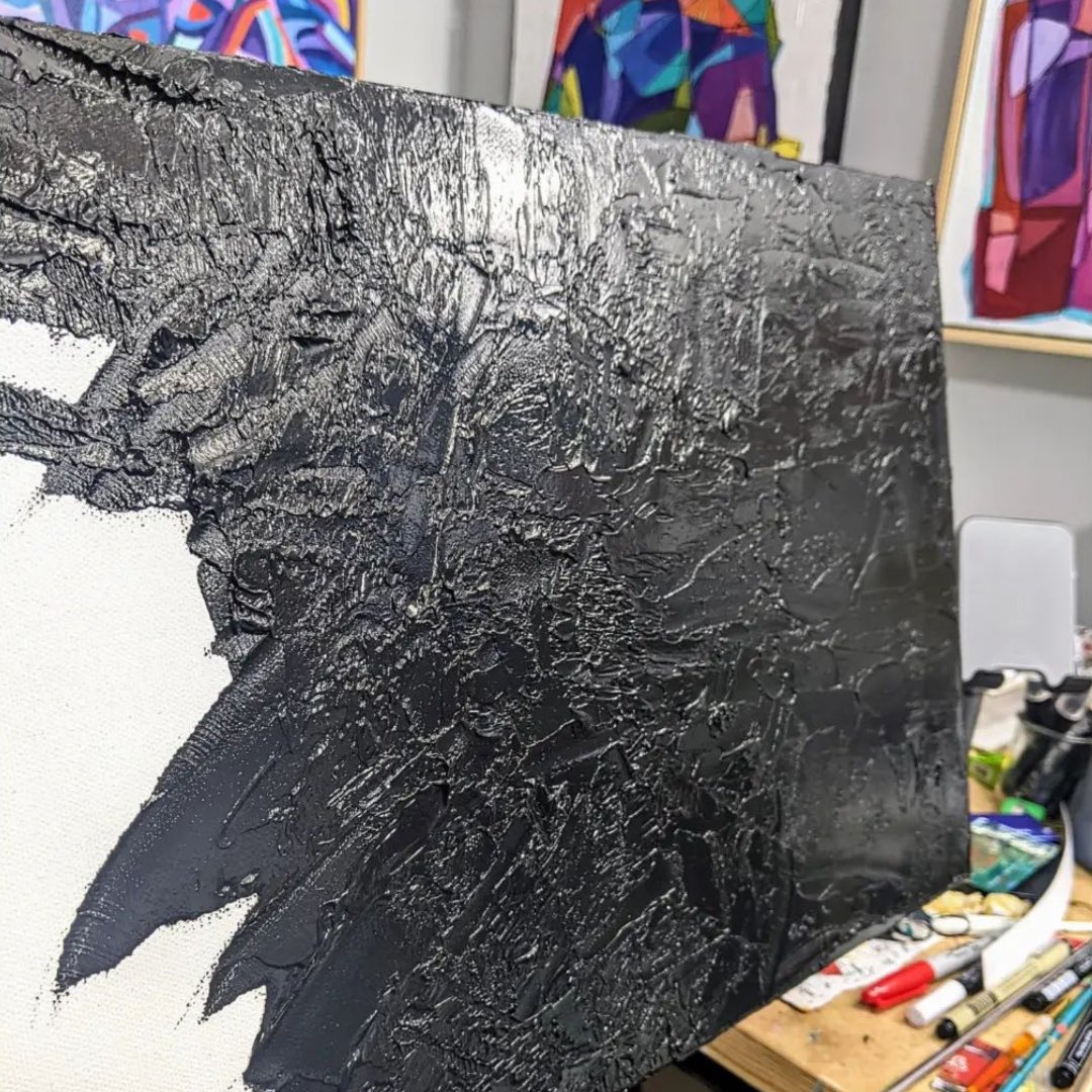 NovaColorPaint's tweet photo. Have you experienced our #203 Black Texture Paste? It’s a heavy stiff paste perfect for creating texture! 👨🎨
#novacolor #novacolorpaint #texturepaste #texture #art #painting #acrylicpaint https://t.co/XYj9nVJuwv