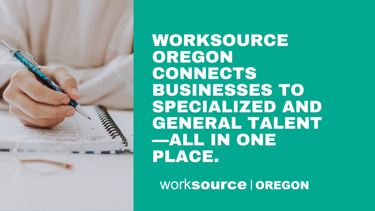 WorkSource Oregon on Twitter "WorkSource connects businesses to