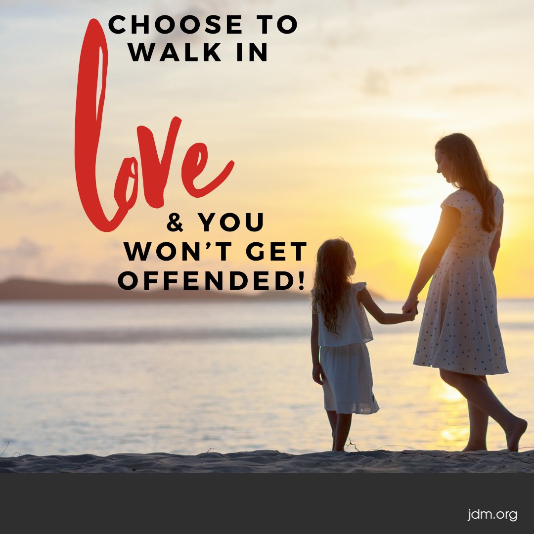 jesse_duplantis's tweet photo. Choose to walk in love and you won’t get offended!
#jdm #gloriousliving #Godlovesyou #firstlove #cathyduplantis https://t.co/wpcn3L78db