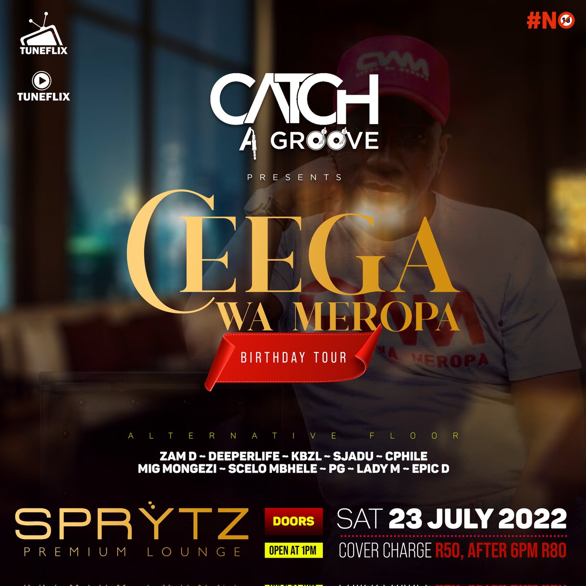 Catch @T_MunnySA @SprytzLounge This Coming Saturday #CatchAGroove