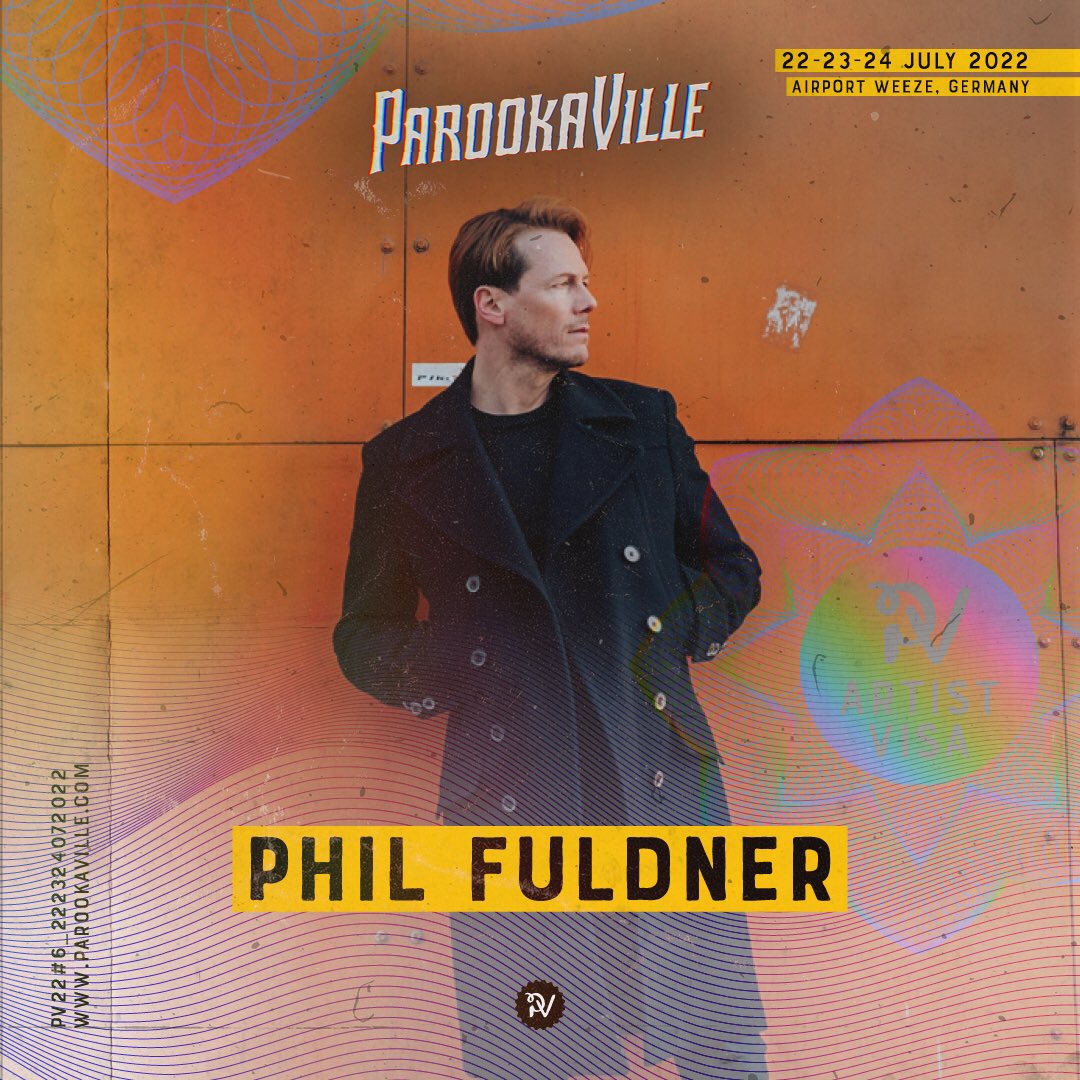 warming up germany’s biggest electronic festival this thursday ✘✘ @PAROOKAVILLE becoming one with the game **