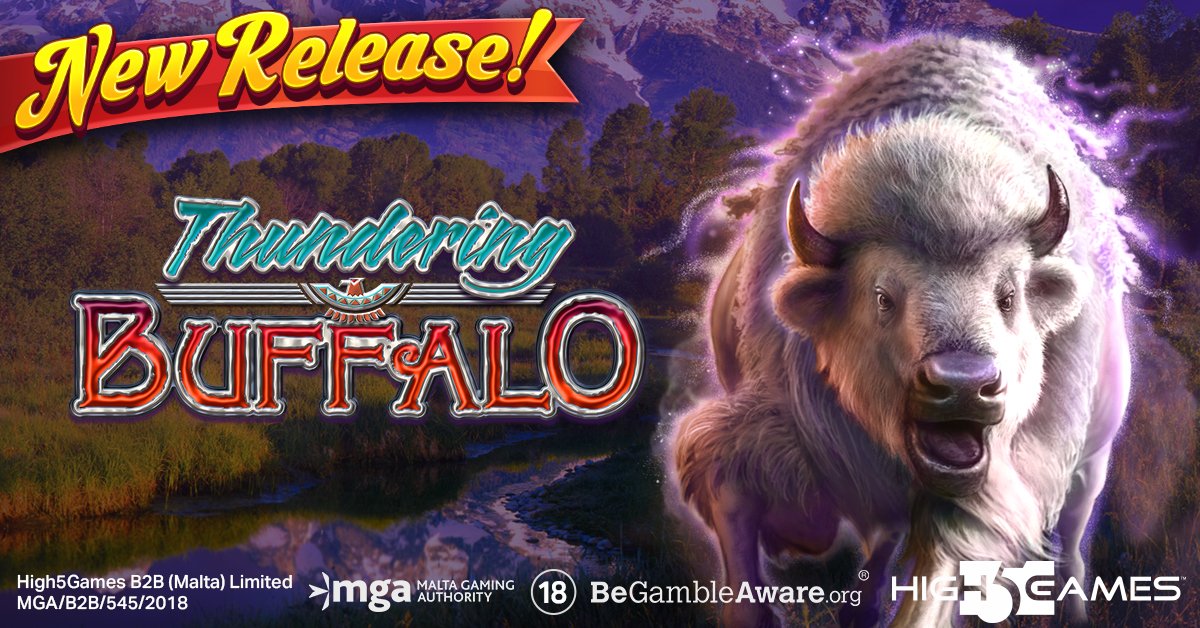 Thundering Buffalo is NOW AVAILABLE!

Demo here: 

For more information, contact: sales.com

Regulated by Malta Gaming Authority under license number MGA/B2B/545/2018

Gambling can be addictive - Play responsibly - 18+/21+ (U.S.)