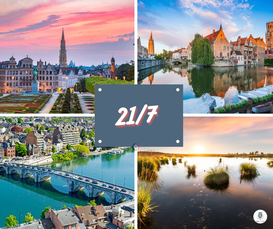 🖤From all corners of #Belgium &amp; #Canada, we wish you a Happy Belgian National Day! 

💛De tous les coins de la #Belgique et du Canada, nous vous souhaitons une bonne fête nationale ! 

❤️Vanuit alle hoeken van #België &amp; Canada, wensen wij u een gelukkige nationale feestdag!