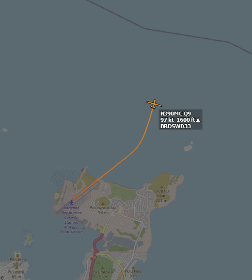 ameliairheart's tweet photo. .@GenAtomics_ASI MQ-9B N390MC as BRDSWD33 flying out of MCAS Kaneohe Bay, HI as part of RIMPAC 2022. #ADSB #A483DF https://t.co/CmgADBcI49