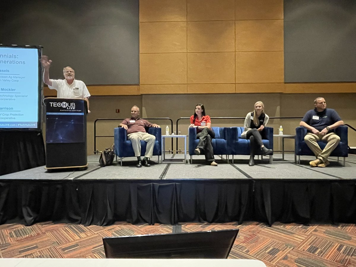 RichardJonesBio's tweet photo. Great topic for the afternoon sessions at #TechHubLIVE: Purdue’s Bruce Erickson leading a panel on Speaking the Language of the Millennials- Improving Communication Across the Generations. https://t.co/z6rr18jvXc