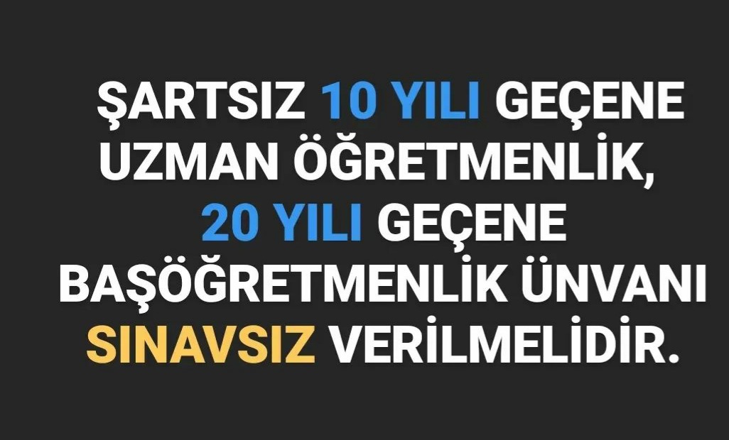 #kariyersinavlaolmaz mesleki yeterliliğimize  güveniyoruz kariyer sinavla olmaz