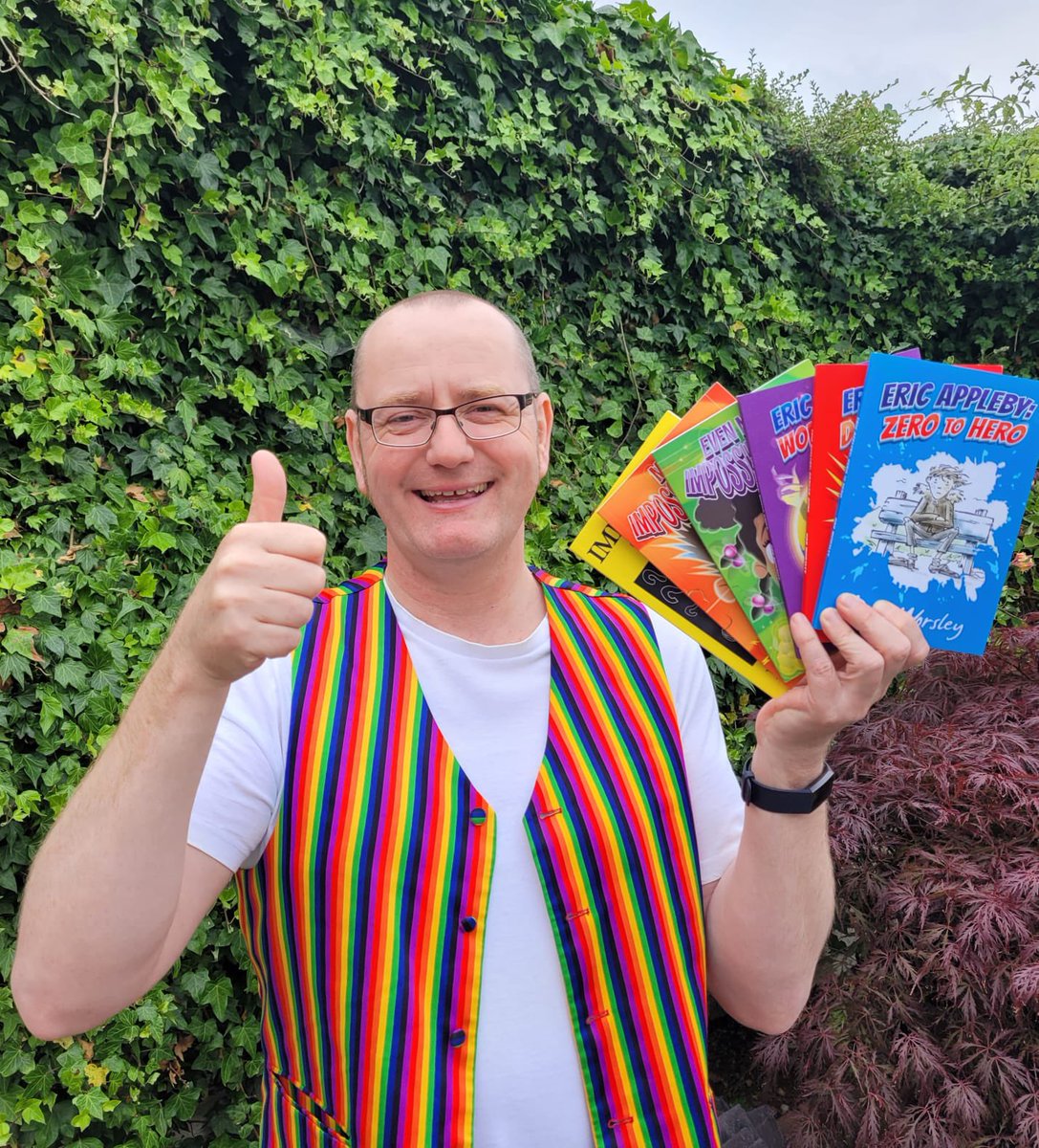 dan__worsley's tweet image. Nine years ago this week I left my teaching job with a ‘plan’. Six books, countless author events &amp;amp; ace children later, this storytelling adventure just gets better 🤩 Big thanks to everyone who’s backed me 👏 ⭐️ Promoting reading &amp;amp; writing is the mission objective 📚✍️ On we go!