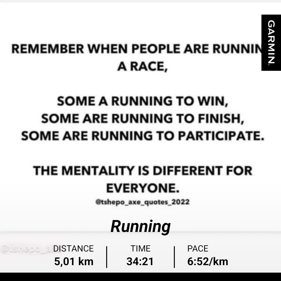 #RunningWithTumiSole #FetchYourBody2022 #Thefatrunner #Onefootinfrontoftheother