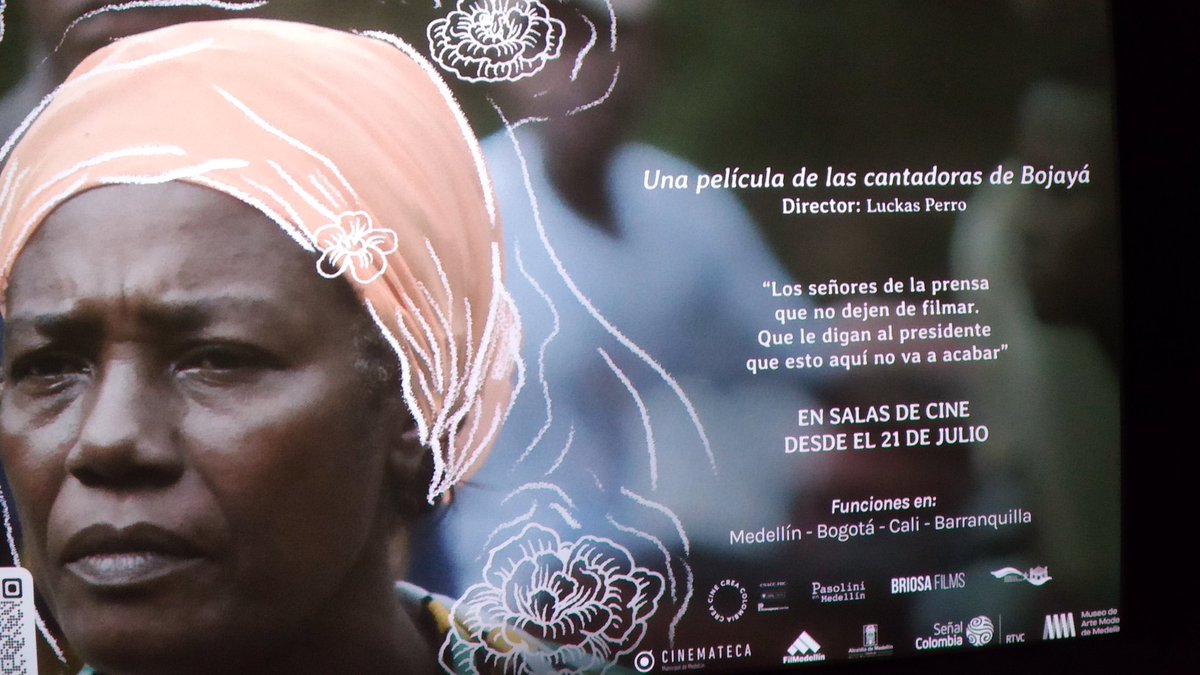 diegoleonzapata's tweet photo. Impactante, reveladora, desgarradora... Esa es Cantos que inundan el río. Una película que muestra la otra Colombia que much@s no conocen y que much@s otr@s no quieren reconocer. 
Tienes que verla. Estrena este 21 de julio. https://t.co/5ZMH3zPFgy