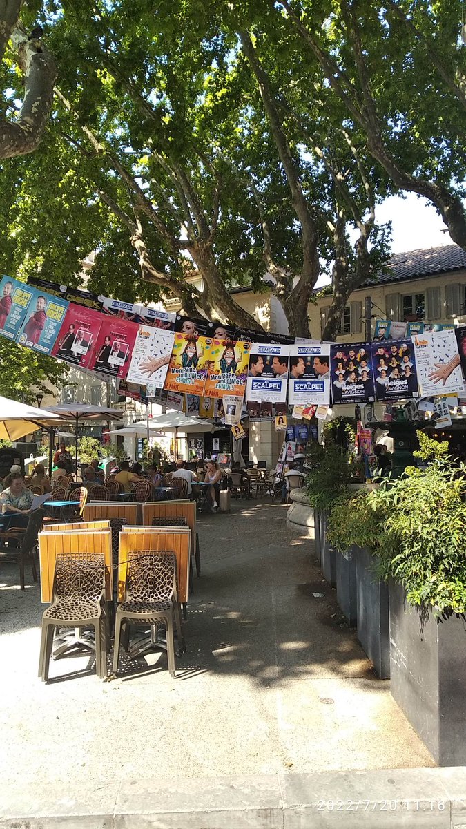 CostarmoRennes's tweet photo. Pas simple de faire un choix sur Avignon...
#OffAvignon
#Avignon https://t.co/Fyk2BNGllJ