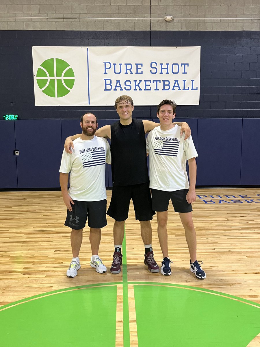 PureShotHoops's tweet photo. Finished up a great summer of training with @Aust1n_Brook5 today! Skilled post player who is headed overseas. Best of luck, see you next summer! https://t.co/b9yeVPsGkj