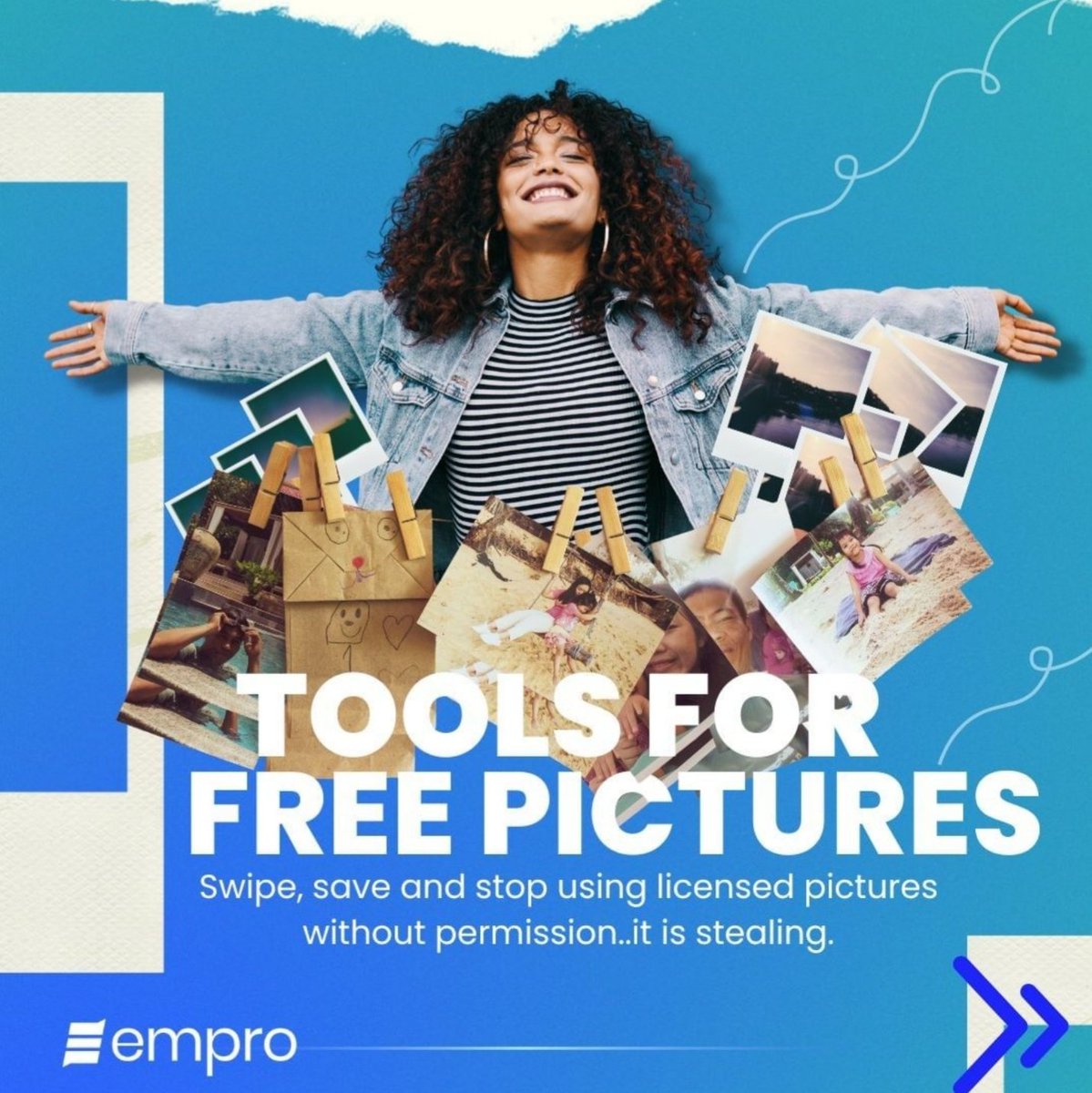 empro_hq's tweet image. What is your reason for using licensed pictures without permission when there exists a world of high quality and creative pictures just waiting to be explored. All for free. 

Can you spot your fave(s)? Ours would forever be Canva and Pexels👐