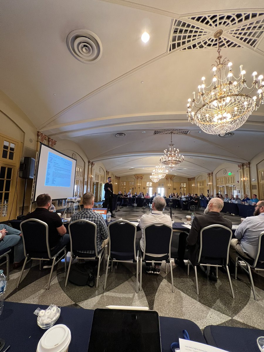 pglyman's tweet photo. Wrapping up a great couple of days with the @JackHenryAssoc Digital Banking Advisory Board. Special thanks to our presenting sponsors and integrators @ArrayPlatform @atomic_fi_dev @Coinme @VouchrTech https://t.co/P58Cuy5cAx