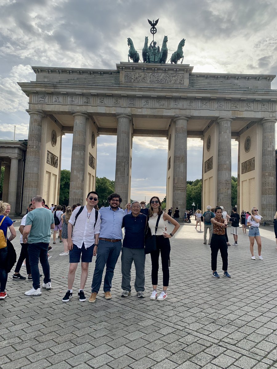 We are happy to have Prof. Mitchio Okumura <a href="/OkumuraGroup/">Okumura Group</a> from <a href="/Caltech/">Caltech</a> as our guest at <a href="/BAMResearch/">BAM_DE</a> 🇺🇸🤝🇩🇪. In hot Berlin🔥(38C/100F) we discussed hot new projects on high-resolution spectroscopy