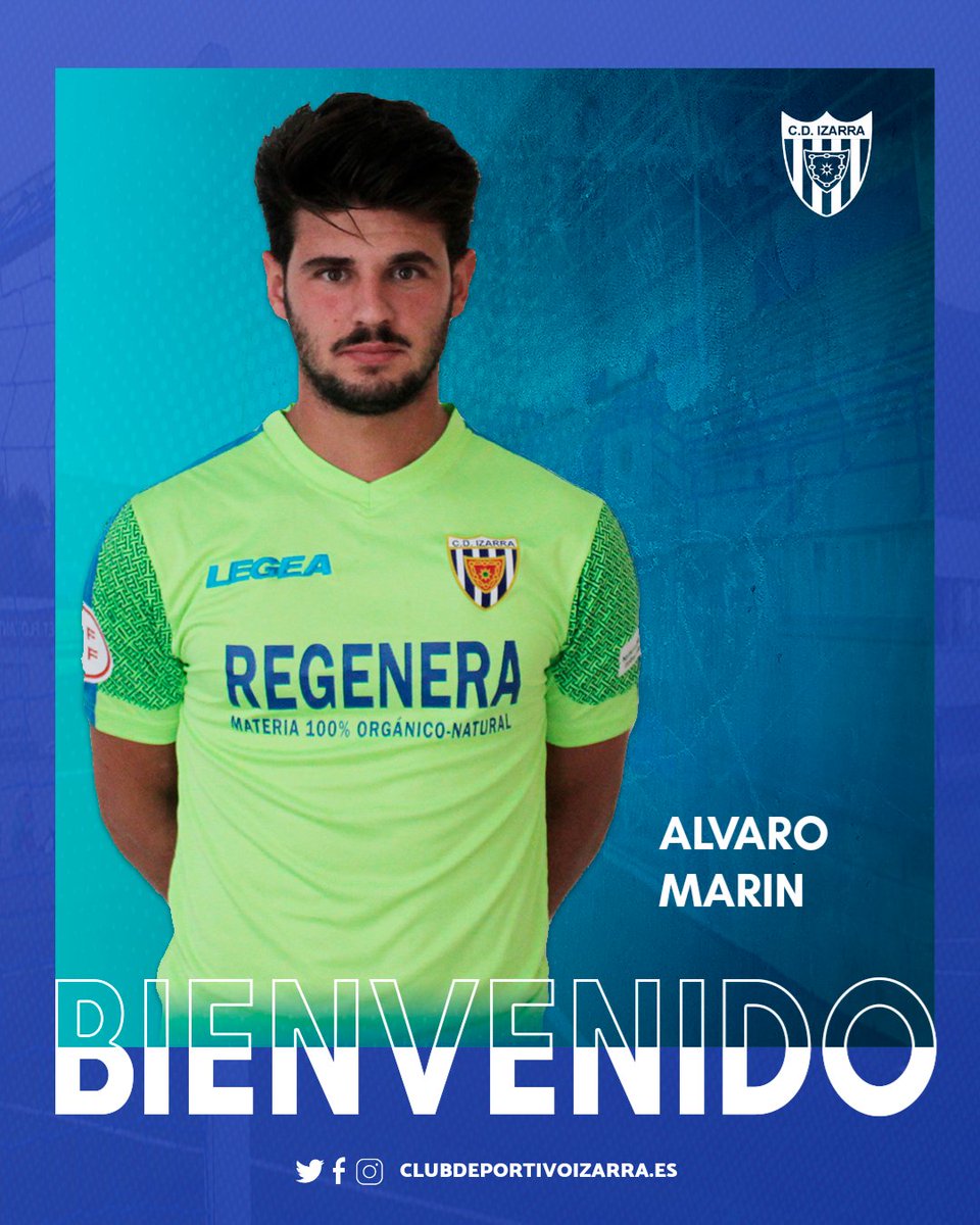 CD_Izarra's tweet photo. ✍️ FICHAJE | Álvaro Marín se incorpora al Izarra para la próxima temporada.

📊 El guardameta viene de realizar una gran temporada en el @ADSanJuanDKE.

Ongi etorri Álvaro!

#AupaIzarra https://t.co/tzTjyLu9JR