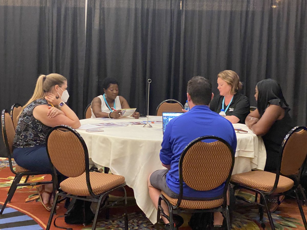 #SREBSummer. It’s great to be at SREB Conference with our #comptiaspark team and our partners at JCPS and Oasis Charter HS