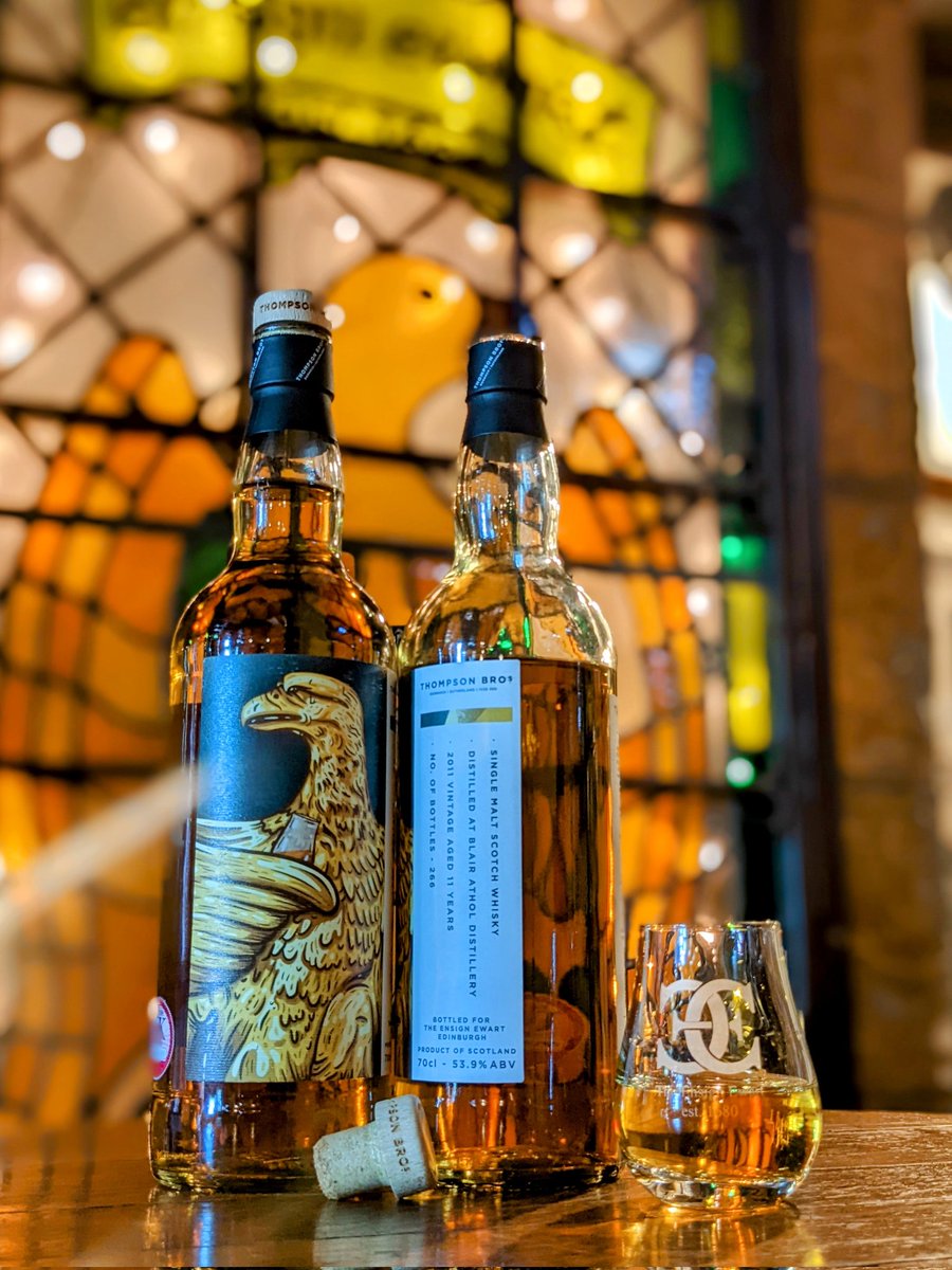 Our very own whisky! A collaboration between us, <a href="/DornochDist/">Dornoch Distillery</a>/ Thompson Bros and @RoyalMileWhisky available exclusively by the dram here and by the bottle at the Edinburgh branch of RMW!