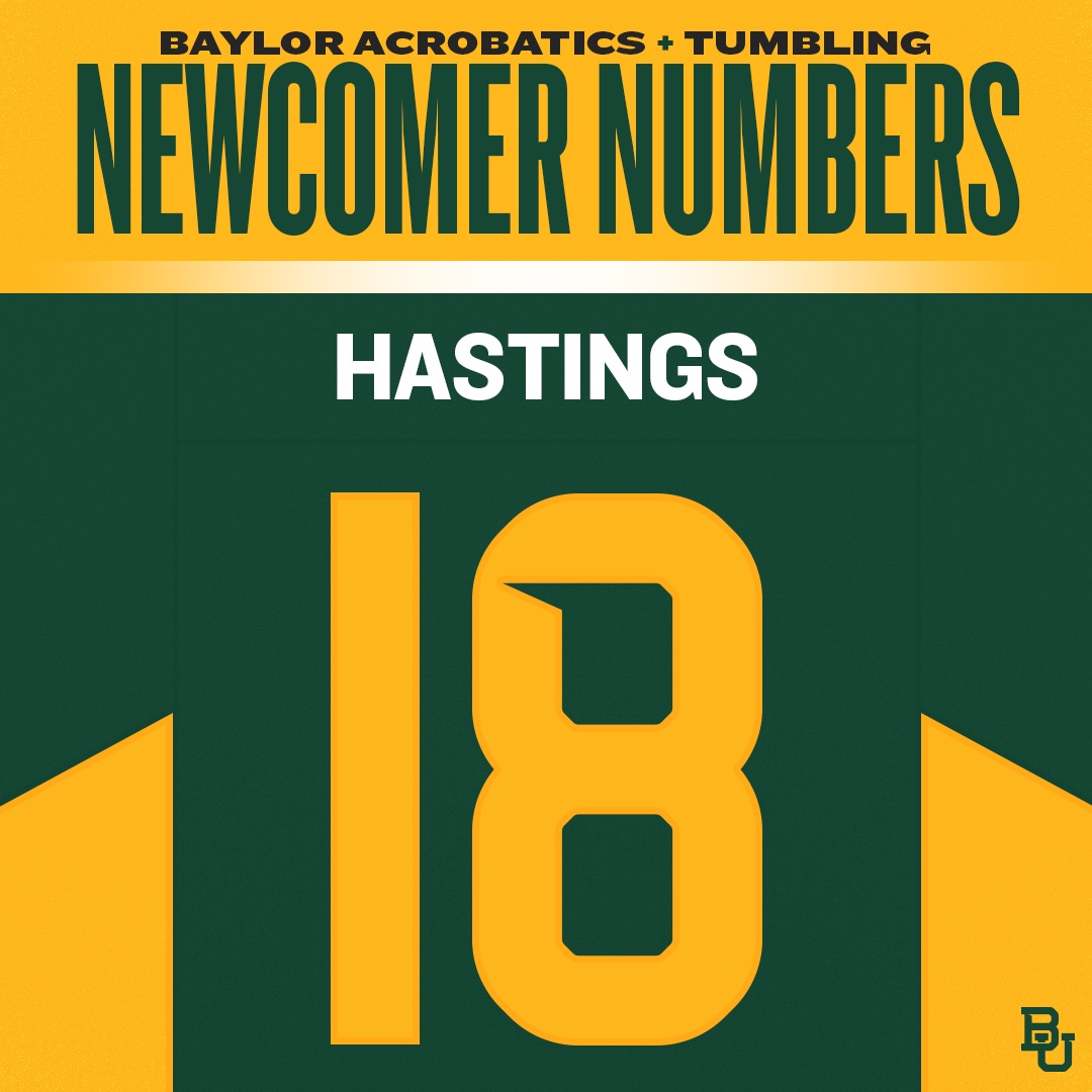 Kickin' it off with #️⃣1️⃣8️⃣, 🗣HANNAH HASTINGS

#SicEm🐻