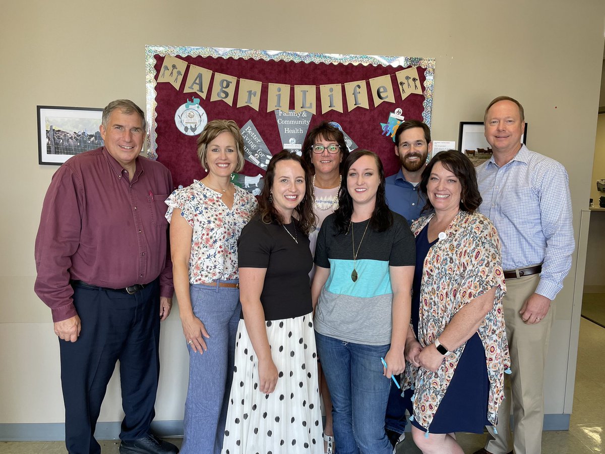 Special thanks goes out to the <a href="/txextension/">Texas A&M AgriLife Extension Service</a> employees who hosted me, Dr. Dodd and Dr. Hale today in McKinney in the <a href="/anr_co/">CollinCoANRExtension</a> Extension office in Collin County! Great visit, and we are really impressed with our team!