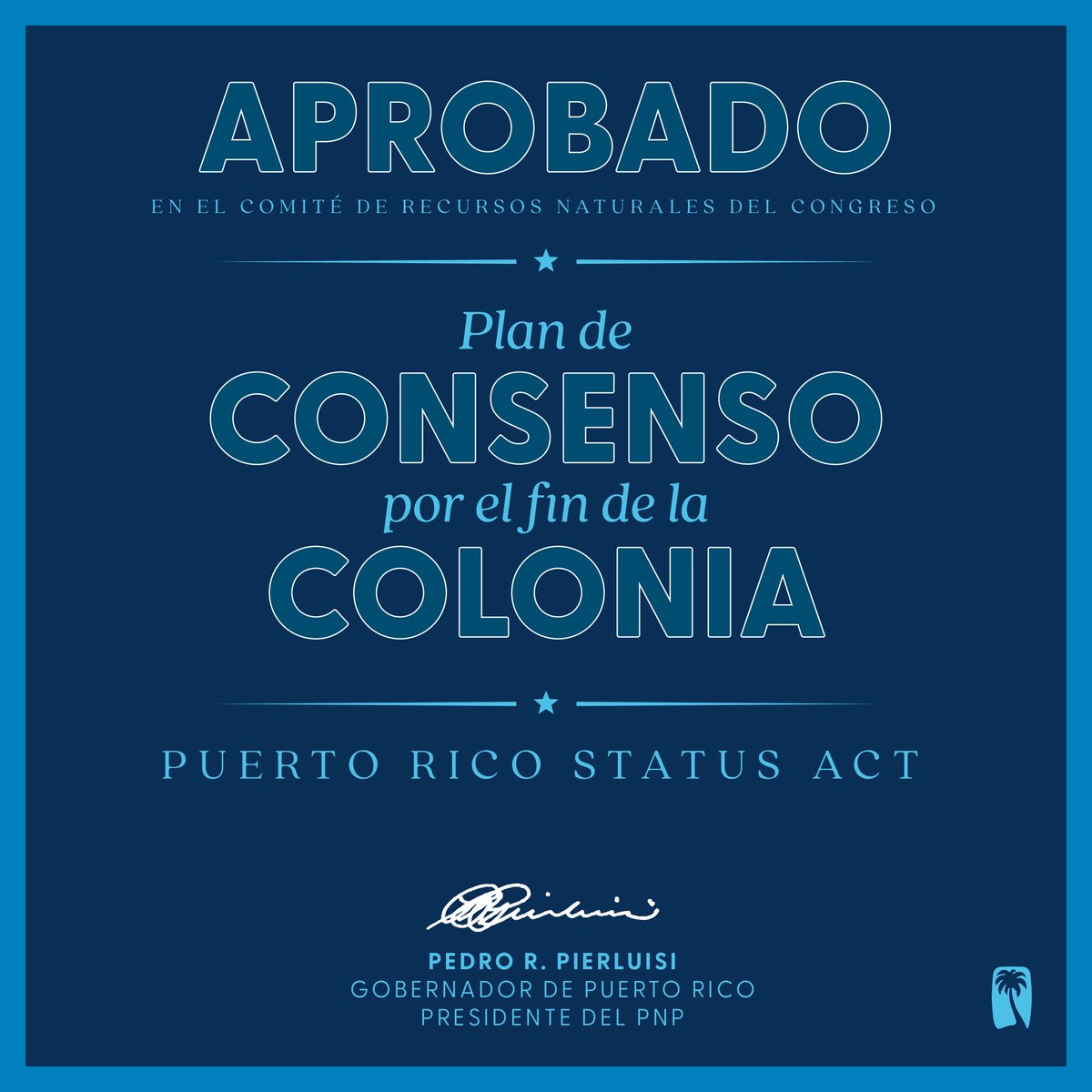 ¡Seguimos avanzando hacia la #Estadidad!