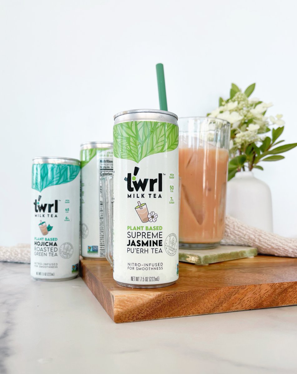Non-GMO Project (@nongmoproject) on Twitter photo <a href="/TwrlMilkTea/">TwrlMilkTea</a> crafts plant-based milk tea that's better for you + the 🌎. Non-GMO Project Verified and ethically sourced organic fair-trade tea + climate-friendly pea milk are nitro-infused for a smooth & creamy taste, making Twrl your perfect coffee alternative. #BrandWednesday <a href="/TwrlMilkTea/">TwrlMilkTea</a> crafts plant-based milk tea that's better for you + the 🌎. Non-GMO Project Verified and ethically sourced organic fair-trade tea + climate-friendly pea milk are nitro-infused for a smooth & creamy taste, making Twrl your perfect coffee alternative. #BrandWednesday