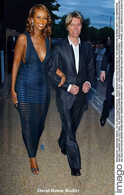 DAVID BOWIE REALITY on X: "2002 Serpentine Gallery Summer Party. David Bowie  & Wife Iman At The Serpentine Gallery Summer Party, London.  https://t.co/L8HltPFs7m" / X