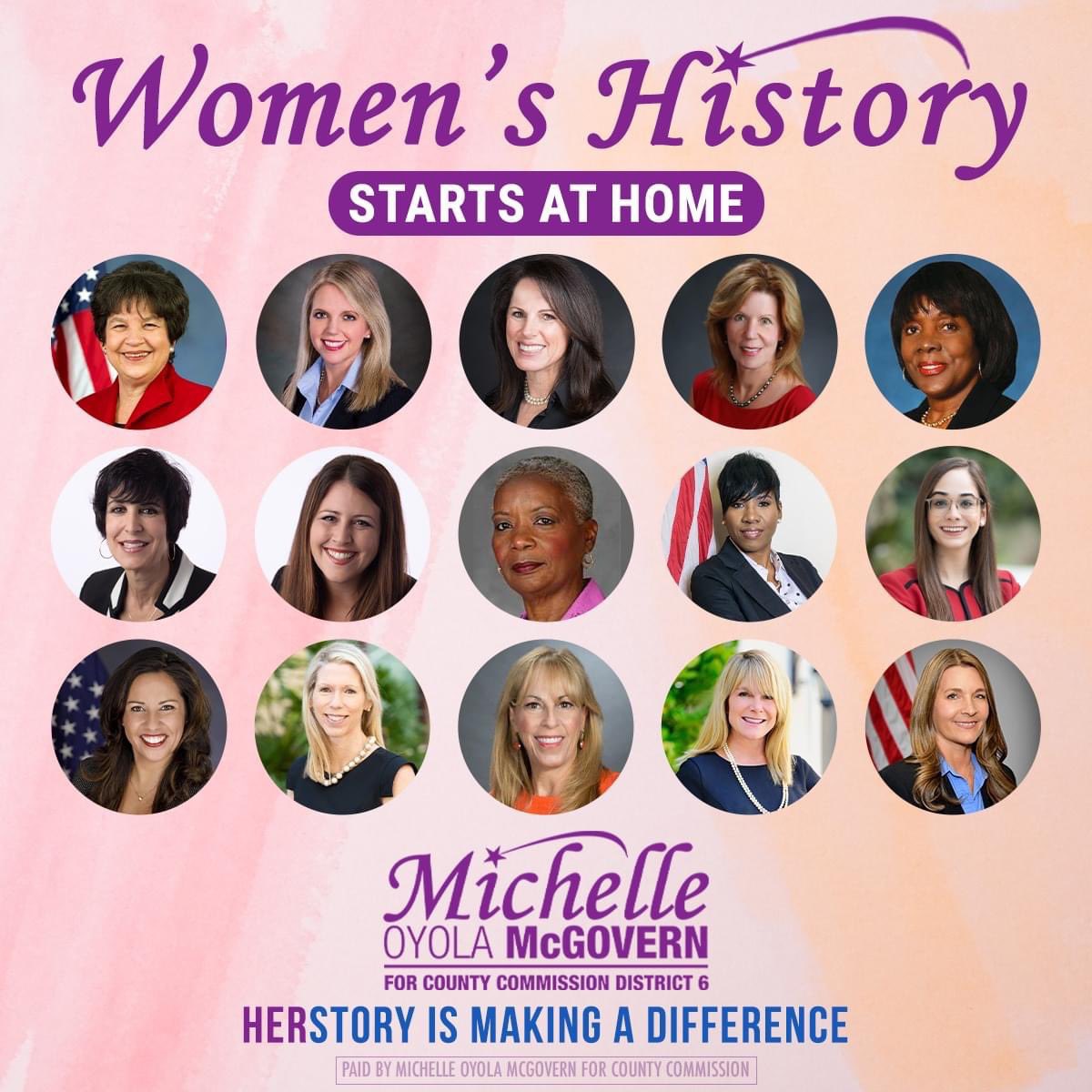 K. Long-Robinson (@klongrobinson) on Twitter photo Help us help <a href="/momcgovern/">Michelle Oyola McGovern</a> make HISTORY by becoming the FIRST Hispanic American female to serve on the county commission here in Palm Beach County!! #District6
#HerStory #WhenWomenShowUpWEWin Help us help <a href="/momcgovern/">Michelle Oyola McGovern</a> make HISTORY by becoming the FIRST Hispanic American female to serve on the county commission here in Palm Beach County!! #District6
#HerStory #WhenWomenShowUpWEWin