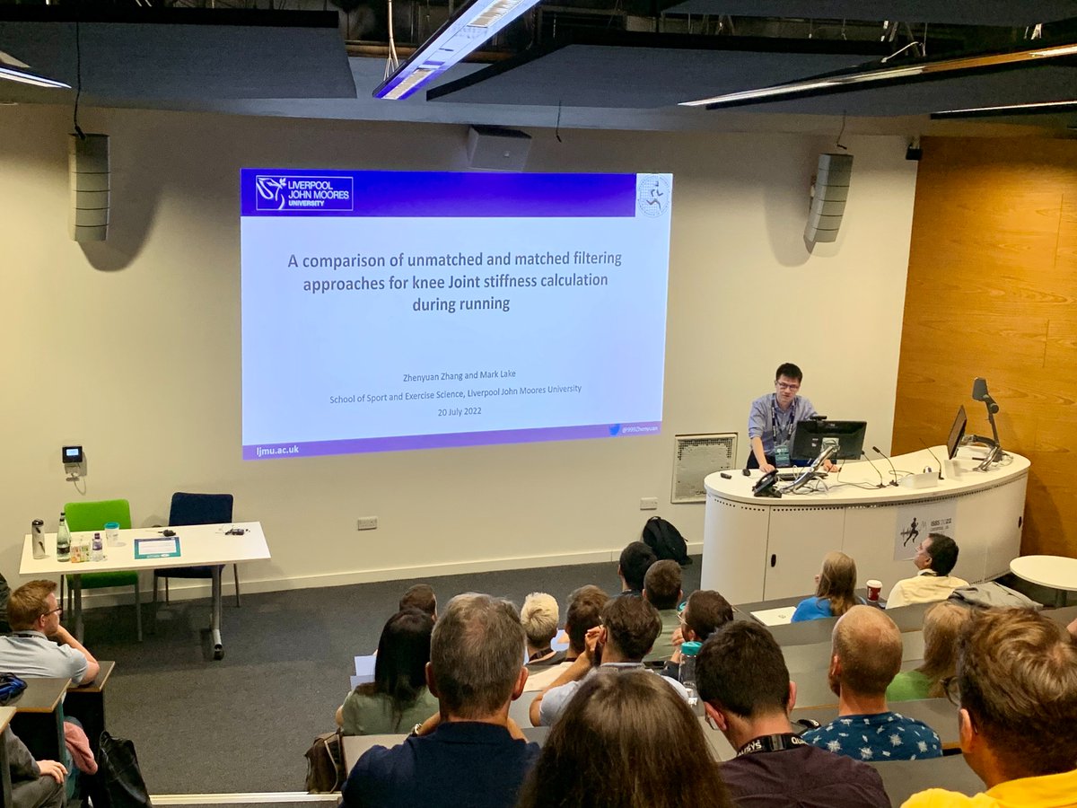 My first time doing an oral presentation of my work in person at <a href="/isbs_conference/">ISBS Annual Conference</a> #ISBS2022. It was very challenging, especially as a student from the hosting university <a href="/LJMUSportSci/">LJMU Sport Science</a>. But still got the job done nicely and gained valuable experience! ✌️