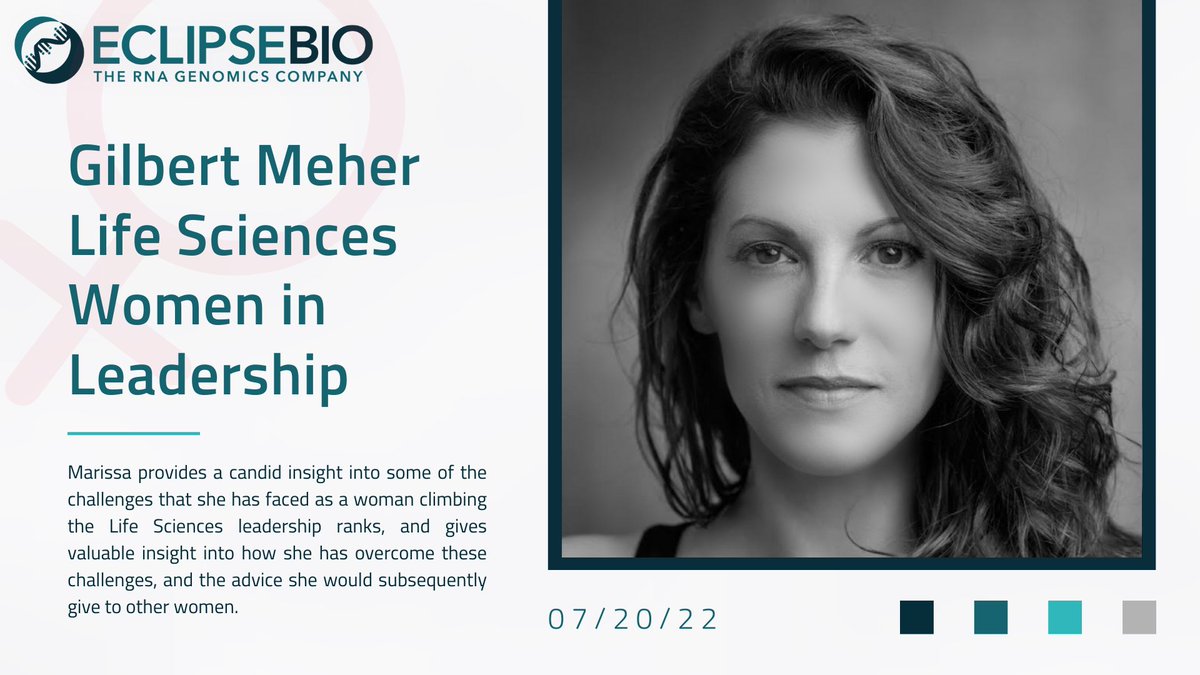 bio_eclipse's tweet image. Tune into @GilbertMeher's Women in Leadership episode, where Eclipsebio’s Marketing Director, Marissa Cooke, speaks upon women’s rights in the #LifeSciences workplace.

Eclipsebio is committed to empower our employee's diversity.

View here: youtube.com/watch?v=h6-Cd4…

#gmscience