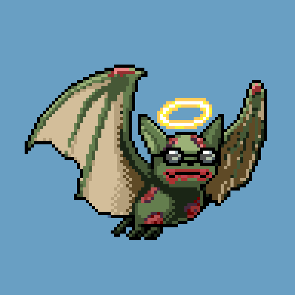 StrayCryptoDog's tweet photo. Wait until you see the sick mutant bat I've got planned for this guy's bite.  Hopefully I can get enough sold today to make that happen.  
#BiteFest
@CryptoBatzNFT 
@SutterSystems https://t.co/ySDs1wFh54