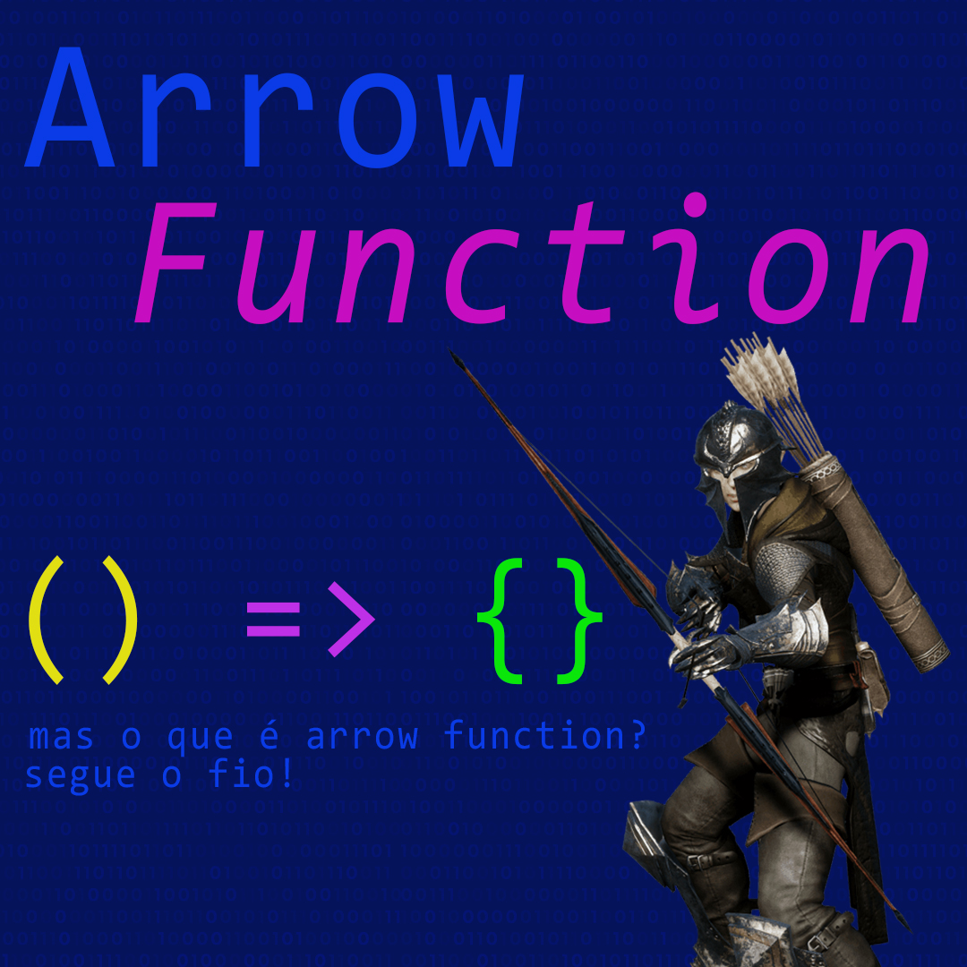 HomemJavaScript's tweet image. Já ouviu falar em arrow function?

É um conhecimento fundamental para o desenvolvedor que ultimamente ando usando bastante em meu dia a dia!

Mas olha só, não é apenas menos verboso, existem diferenças entre as funções.

segue o fio 🧶 (1/4)
#javascript #arrowfunction #bolhadev