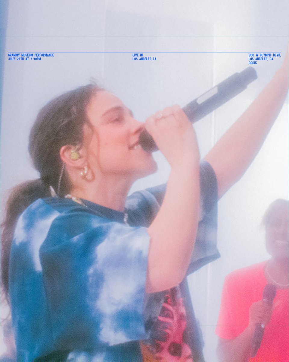 We are SO EXCITED because we are ONE WEEK AWAY from performing at the The GRAMMY Museum! 🎶

Head to the link in our bio to get a ticket for the performance happening next Wednesday at 7:30pm!💥