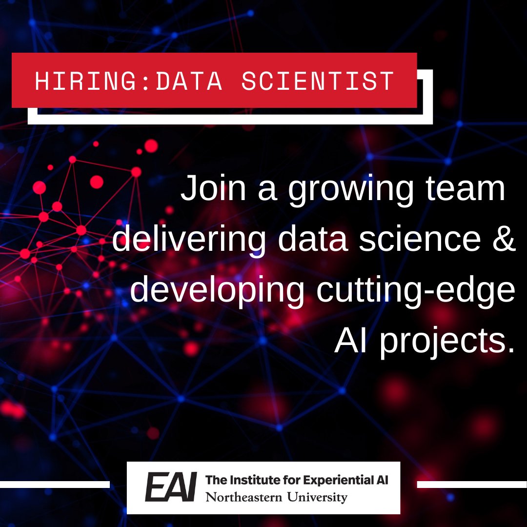 Institute for Experiential AI at Northeastern tweet media