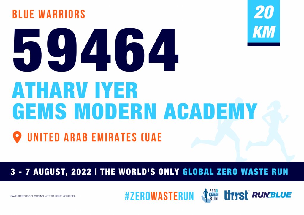 AtharvIyer (@atharviyer1) on Twitter photo I'm joining <a href="/MinaGuli/">Mina Guli</a> for #ZeroWasteRun, 3-7 August! I've had enough of plastic waste - have you?
<a href="/Thirst4Water/">Thirst Foundation</a> <a href="/DxbModern/">GEMS Modern Academy</a> <a href="/KNargish/">Nargish Khambatta</a> <a href="/DavidMonisha/">Monisha David</a> <a href="/minorap2/">minora.p</a> <a href="/WWF/">WWF</a>
#ZeroWasteRun I'm joining <a href="/MinaGuli/">Mina Guli</a> for #ZeroWasteRun, 3-7 August! I've had enough of plastic waste - have you?
<a href="/Thirst4Water/">Thirst Foundation</a> <a href="/DxbModern/">GEMS Modern Academy</a> <a href="/KNargish/">Nargish Khambatta</a> <a href="/DavidMonisha/">Monisha David</a> <a href="/minorap2/">minora.p</a> <a href="/WWF/">WWF</a>
#ZeroWasteRun