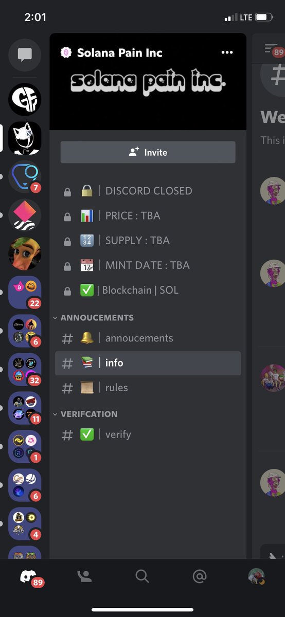 SolanaPainInc's tweet photo. 🚨 ATTENTION 🚨

This Discord server is fake. 

Our server only has 400 members and we do not have an NFT. 

Please be careful! https://t.co/JpHCOvosEB