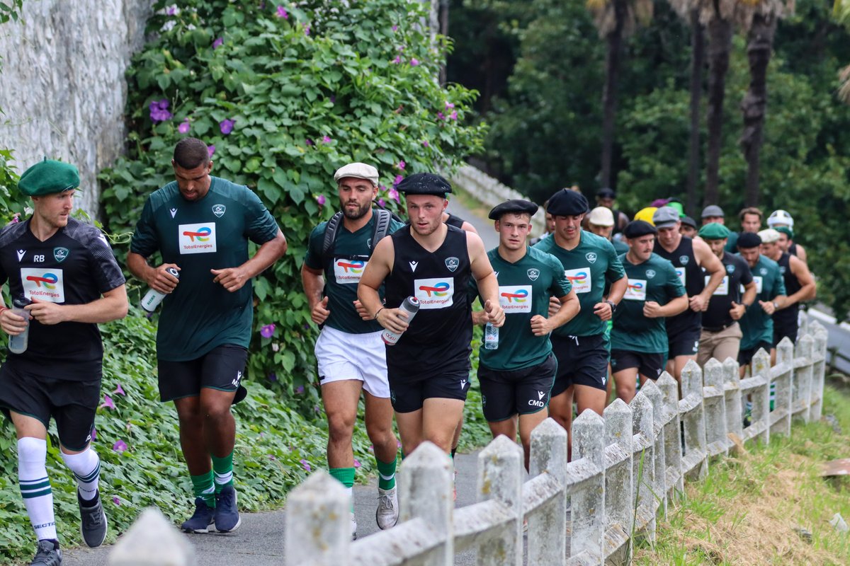 🏃‍♂️À l'image des années historiques de la Section, nos joueurs ont réalisé 𝐮𝐧𝐞 𝐬𝐞́𝐚𝐧𝐜𝐞 𝐝𝐞 𝐜𝐨̂𝐭𝐞𝐬 entre le Stadium de la Gare et le Boulevard des Pyrénées <a href="/Ville_Pau/">Pau, Capitale Humaine</a> cet après-midi ! 

#HonhaSection