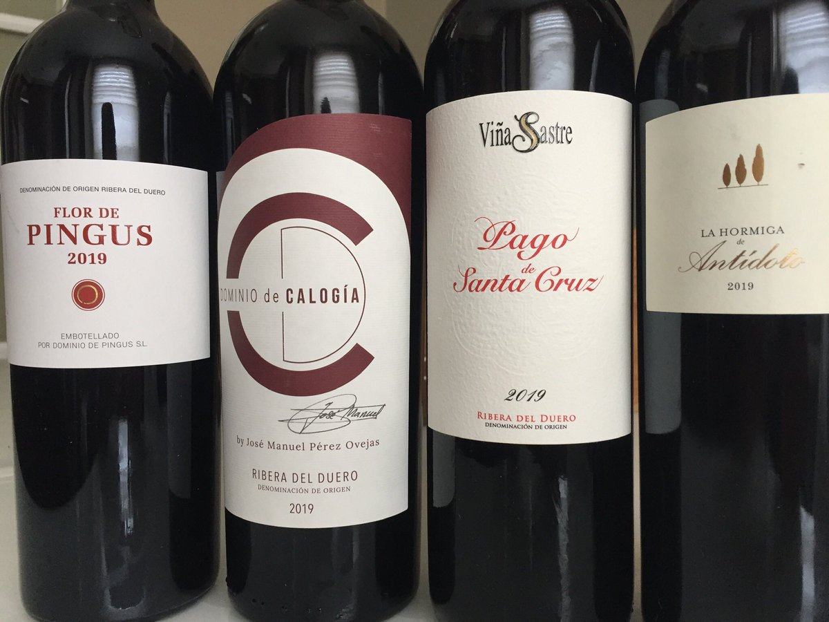 vinosyvinazos's tweet photo. Hoy comimos bien, pero bebimos mejor. Ricos todos, por mayoría gustó mucho el #SantaCruz y teniendo en cuenta los precios, pues sí, el ganador. @VinaSastre @DCalogia #flordepingus #antidoto @DORibera https://t.co/L5WMAqUXw1