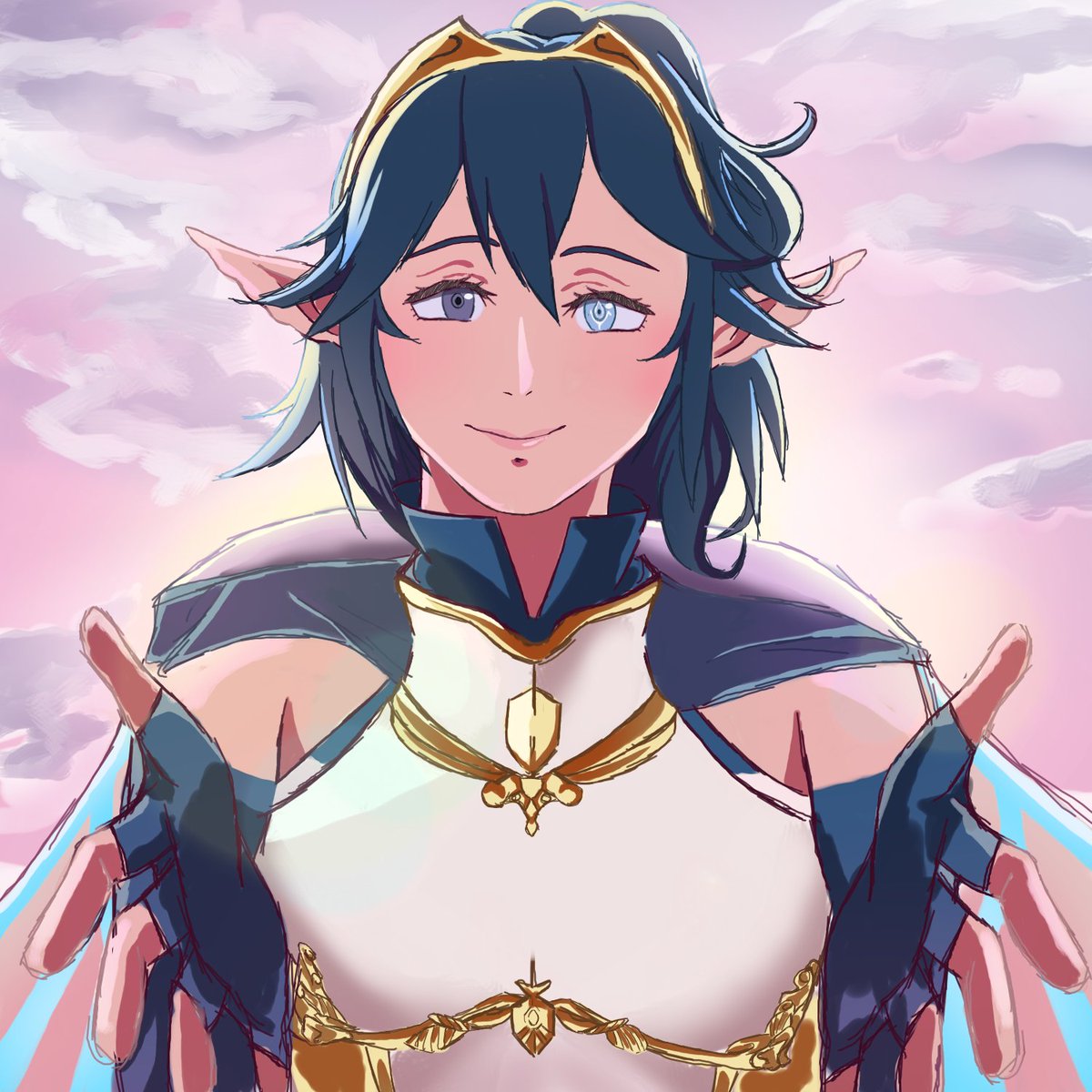 // *S-Supports you in the Monastery*

I had an urge and for once I didn't cower for a background.