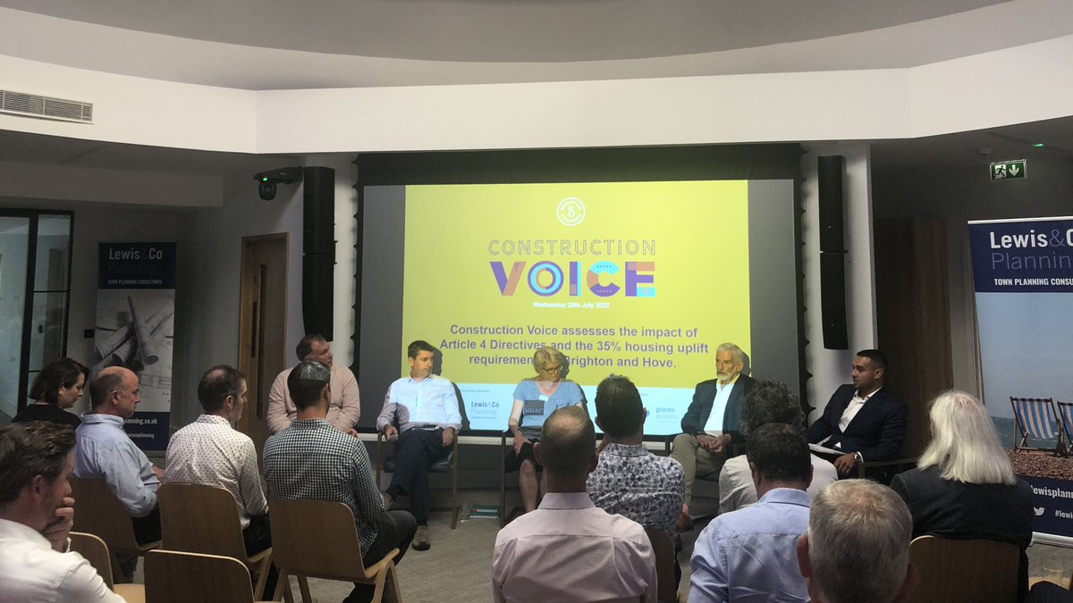 CityzenDesign's tweet photo. Back at #constructionvoice tonight it was quite an emotive subject, I found the new housing targets, but agreed with the balance that must be found to not lose cultural space for the sake of housing. (also Loved @projectsbtn office space) thanks @btnchamber https://t.co/26vcXIkoTO