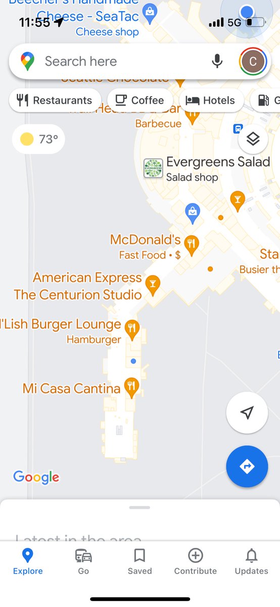 gem_ray's tweet image. apple prioritized gate numbers because it’s useful to people to navigate in an airport terminal.

google prioritized place pins… because it drives their KPIs?