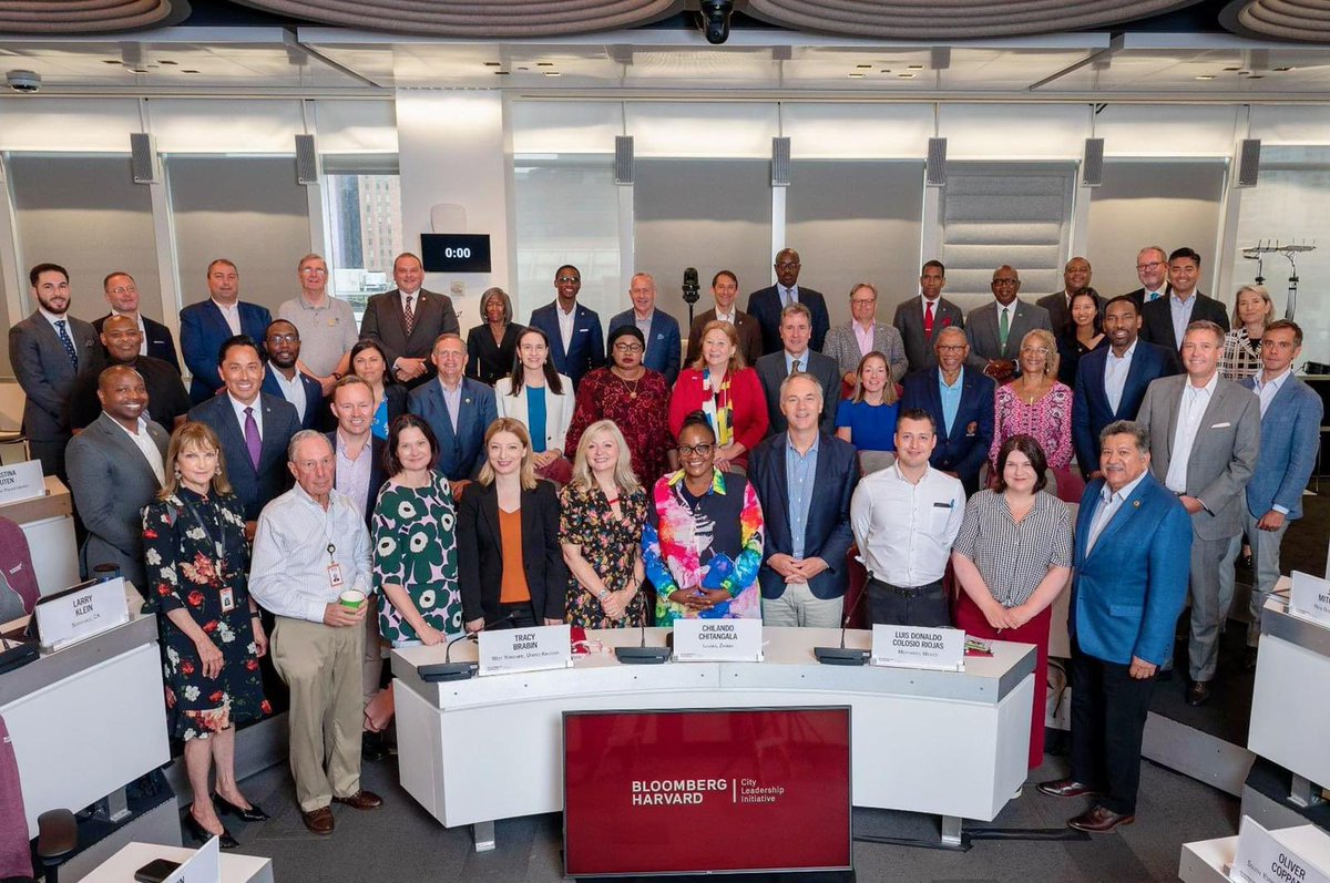 It’s good for all of us to go back to school sometimes. I’ve been so privileged this past 4 days to have one of the most intensive &amp; rewarding learning experiences of my life as part of <a href="/BHcityleaders/">Bloomberg Harvard City Leadership Initiative</a> Class of 23. My head is spinning with stuff to bring home to the City Chambers