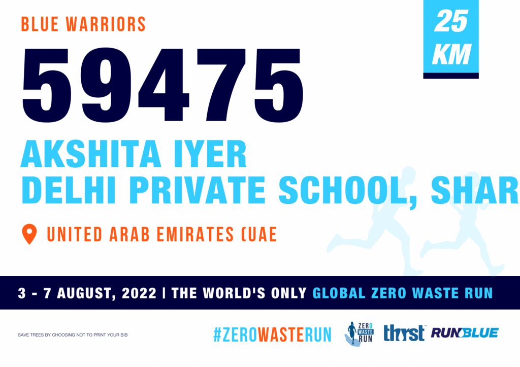akshitaamitiyer's tweet image. I'm joining @MinaGuli for #ZeroWasteRun, 3-7 August! I've had enough of plastic waste - have you? 
@dpsshj
@sunitasadhu @NidhiVirmani22 @Thirst4Water @WaterallianceAE @adiba30 @ritikaoberoi70
#ZeroWasteRun #refusereducereuserecycle