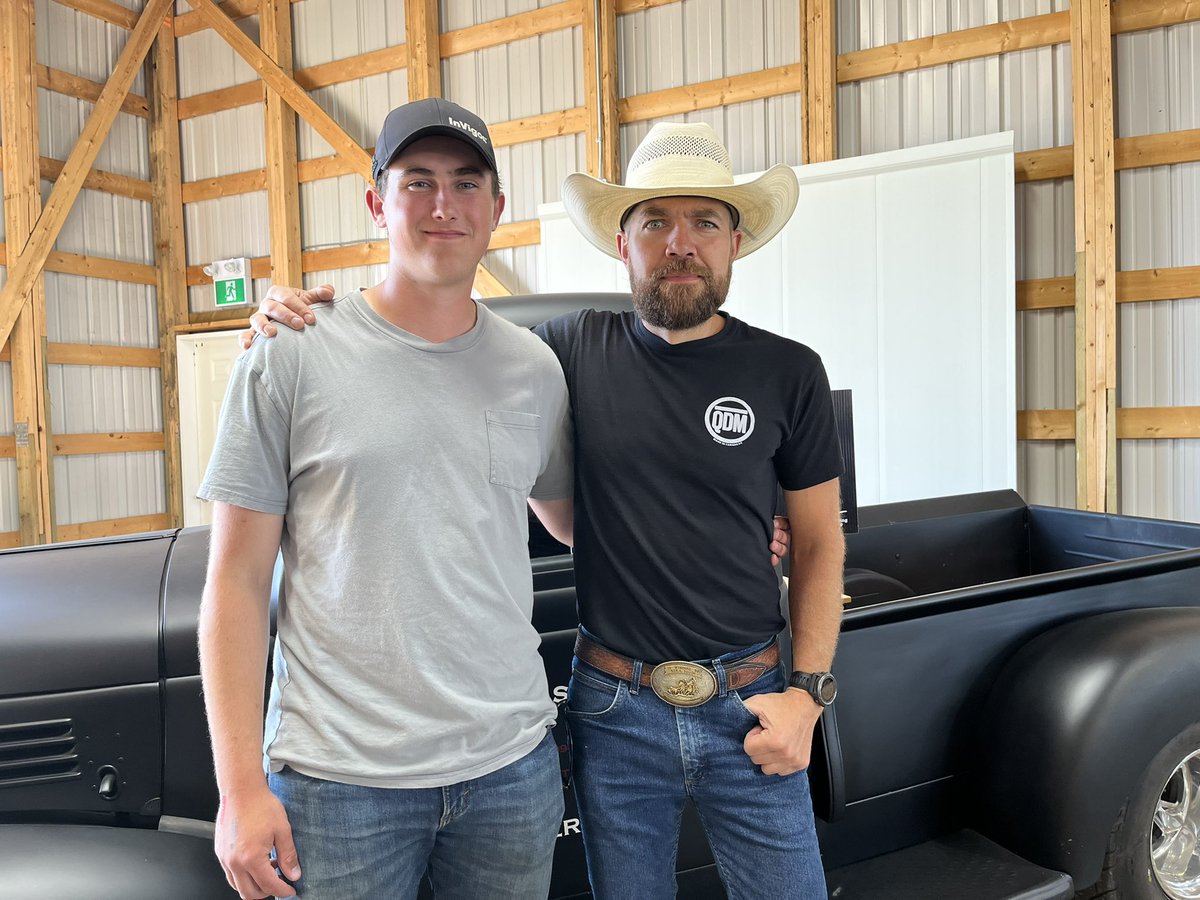 I had a great time at my first <a href="/AginMotion/">Ag in Motion</a> this week! I learned a lot of new things and saw some cool equipment but I would have to say the best thing was meeting <a href="/QuickDickMcDick/">QuickDickMcDick 🇨🇦</a>!