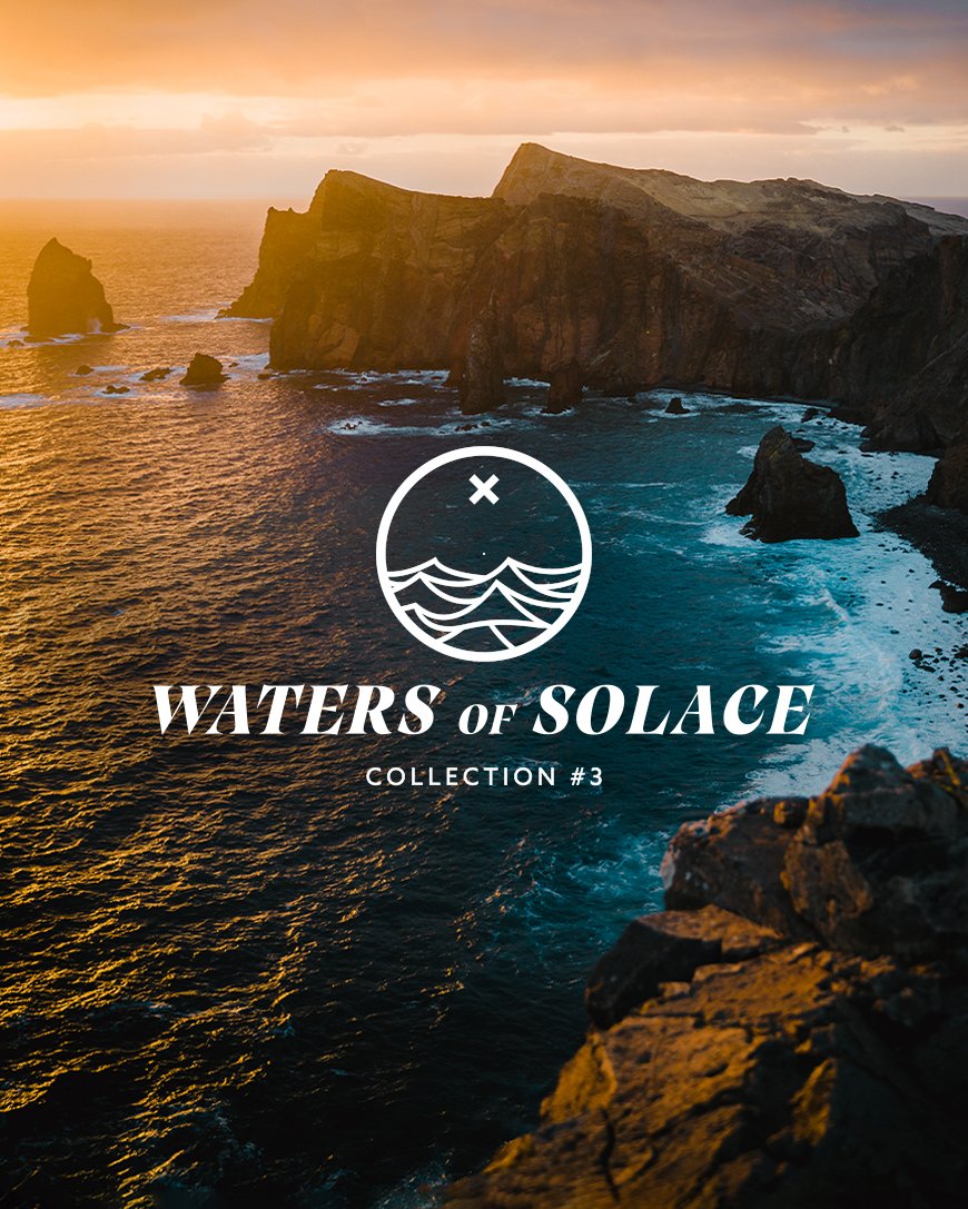 COLLECTION #3  //  
"WATERS OF SOLACE"

Four pieces. First art reveal tomorrow. WL information coming soon. Glad to be back ✌️🤍