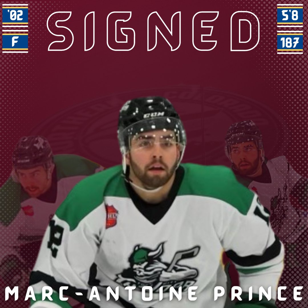 NoCoEaglesUSPHL's tweet photo. Roll out the red carpet for royalty; it’s time to meet the PRINCE! Welcome Marc-Antoine to the Eagles for the 2022-23 season!
Read more about Marc's decision to join NoCo: https://t.co/Ky6jr761oT
#locofornoco https://t.co/NVktEssWLa