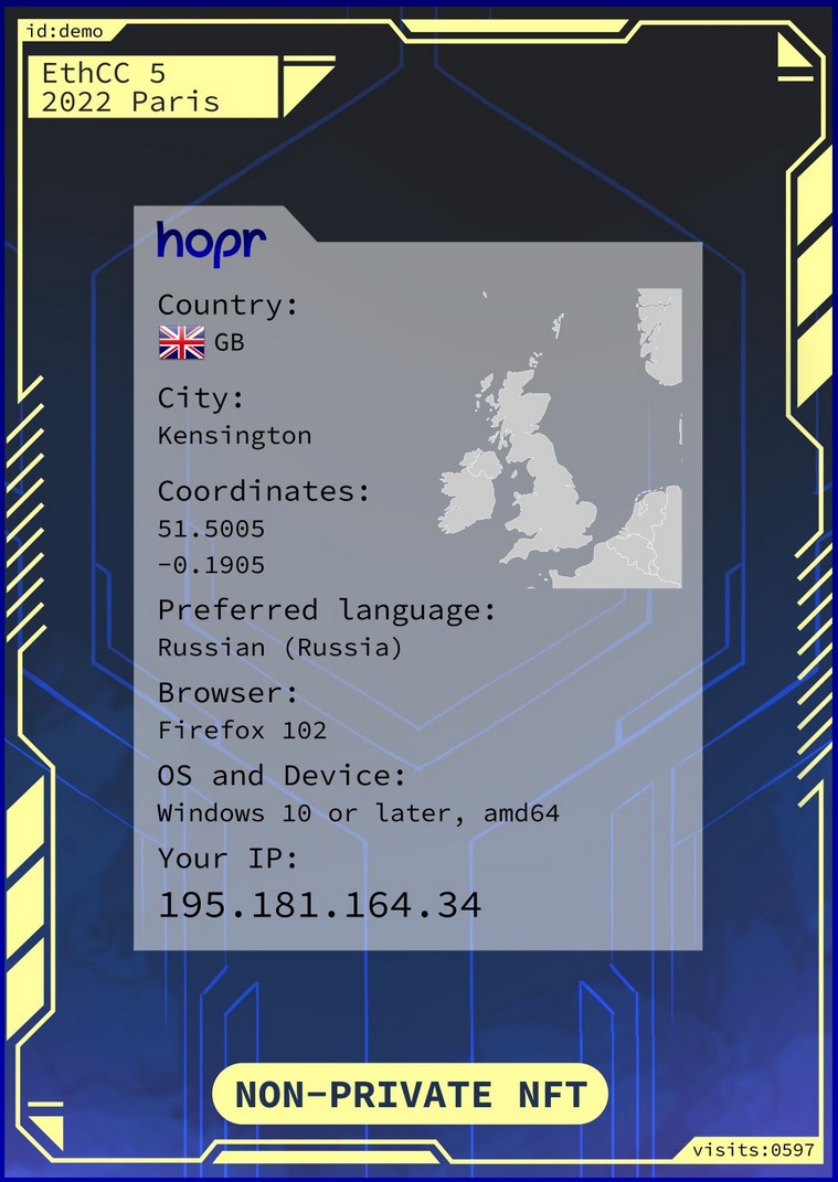 GryptoDig's tweet photo. Non-private NFT #21 #npNFT showed my computer data, IP address, coordinates, language, name and version of the operating system, the browser I use! Is it normal? No!

1-5👇@hoprnet #npNFT https://t.co/DXN0bT3Oa6
