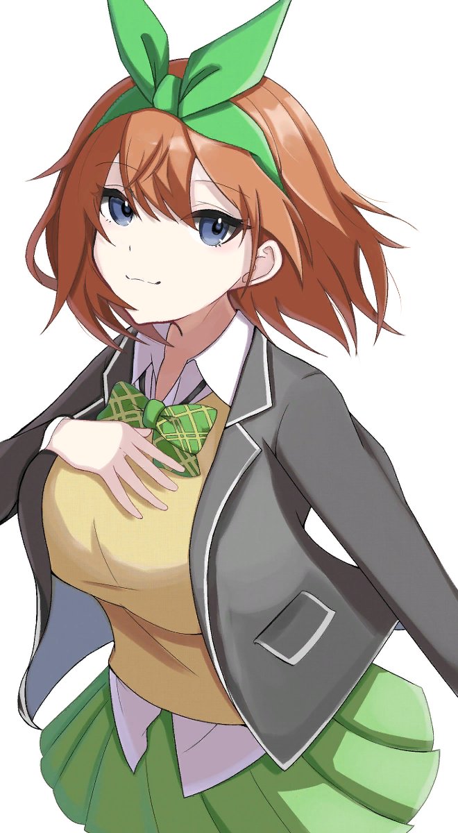 猫タシさんがTwitterに投稿した中野四葉(五等分の花嫁)のイラスト。