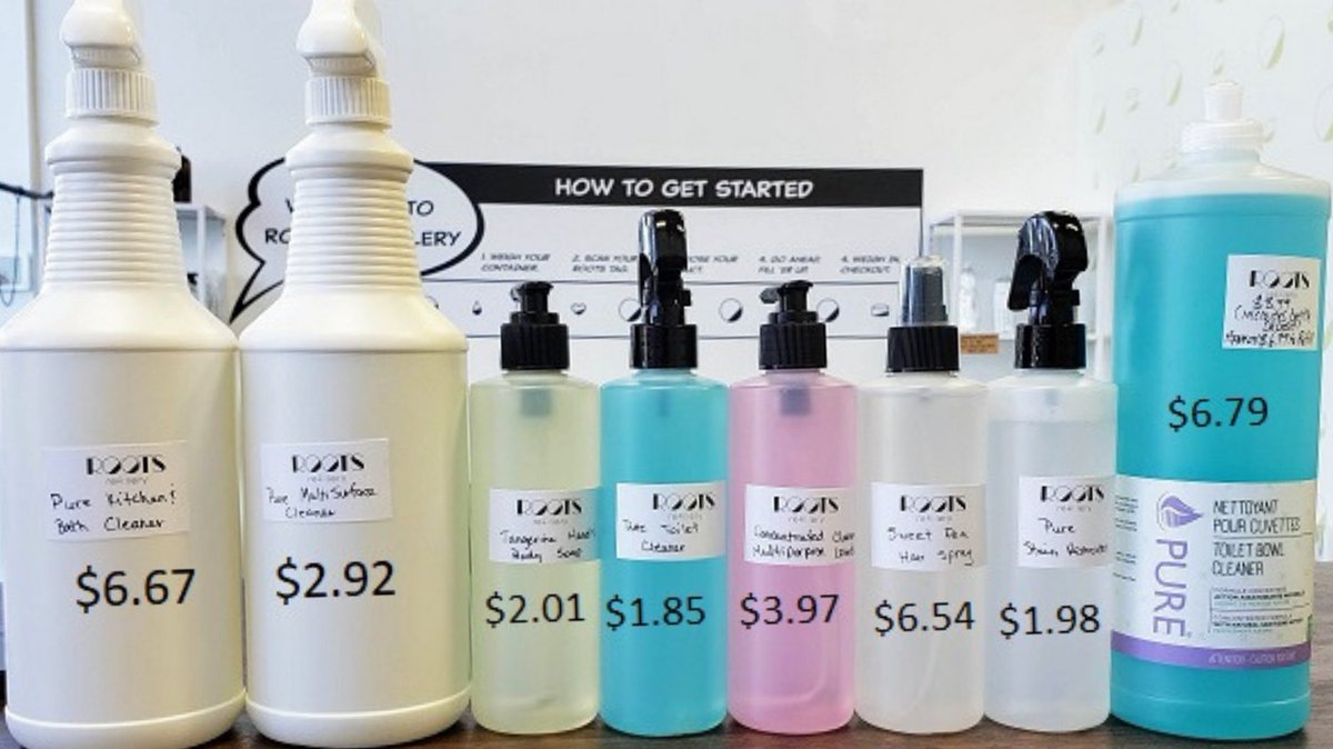 RootsRefillery's tweet image. Not only is it pretty to look at, it is kind to your pocket book.  😉

#septicsafe #reduce #reuse #refill #RootsRefillery