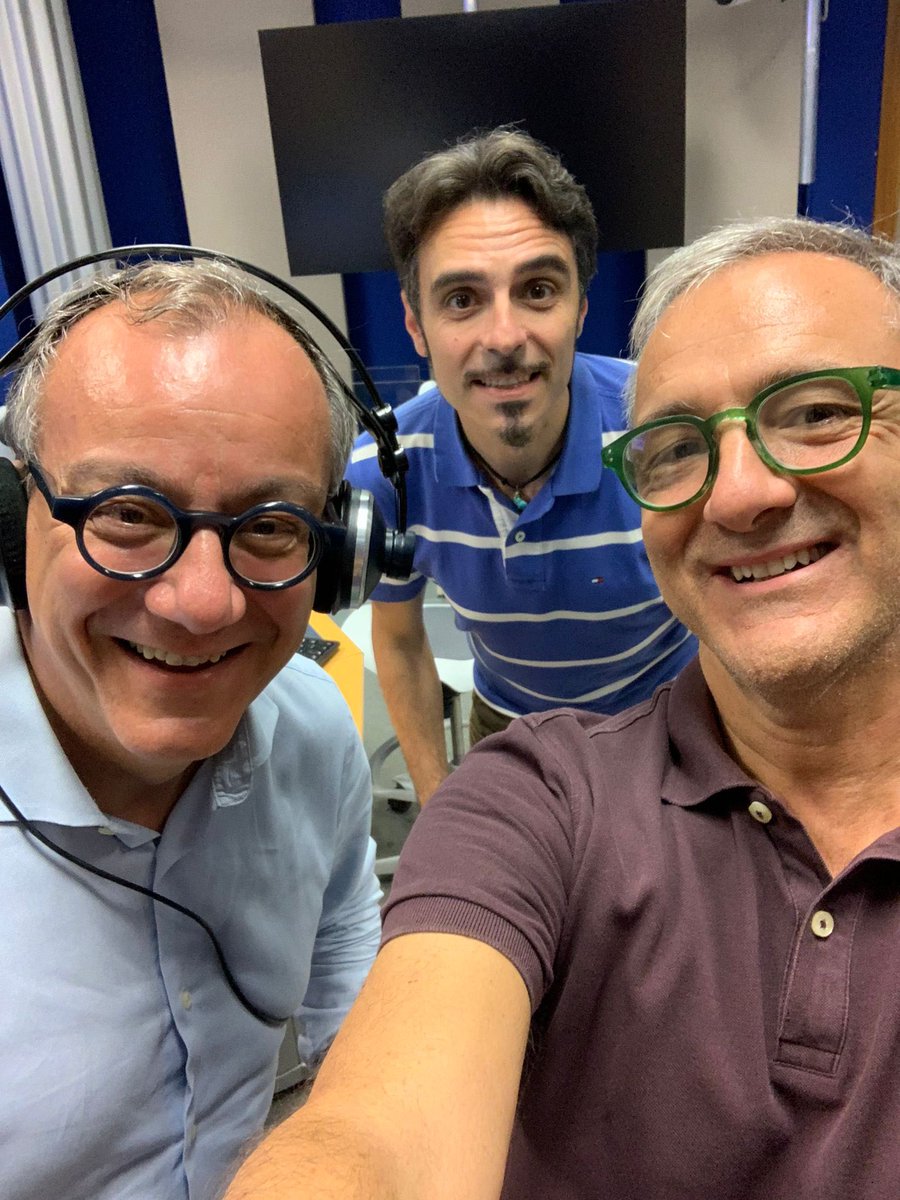 #TorcidaRadio1 con Manuel Codignoni e il Consigliere <a href="/larosa_filippo/">Filippo La Rosa</a> <a href="/Radio1Rai/">Rai Radio1</a>