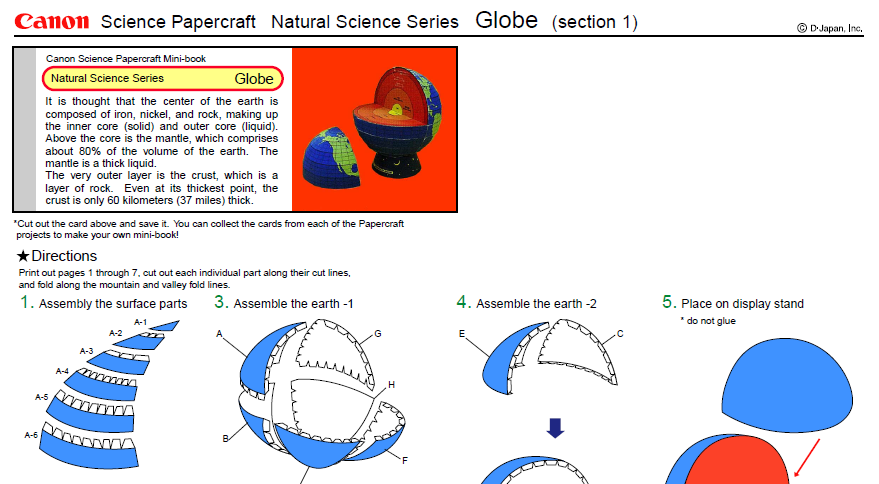 Hookean1's tweet photo. Teachers! This might be handy for the next 2 days, to keep the pupils busy. Paper model instructions for Earth's interior, eclipses, a star chart, sundial, time zones, Earth and Moon and a volcano! You're welcome 😉https://t.co/21SrubrGG6 https://t.co/y1FpQ1byTK